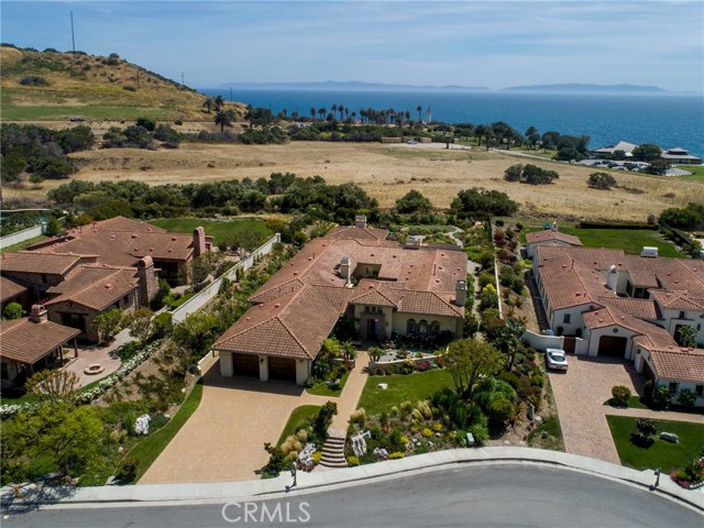 View to the South with Pt. Vicente lighthouse and Catalina Island.  California living at its finest.