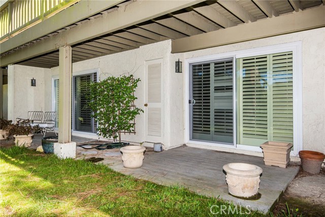 Two private patios; one for the lower guest bedroom and one for the master suite. Both have convenient access to the expansive greenbelt and are shaded by mature trees.