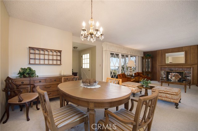 Formal Dining Area looking into Living Room