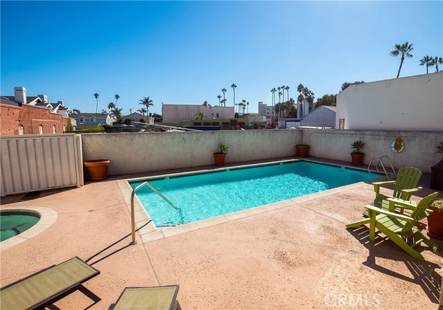 This unit is close to the community pool and spa!! Enjoy a dip in the pool after a day at the beach!