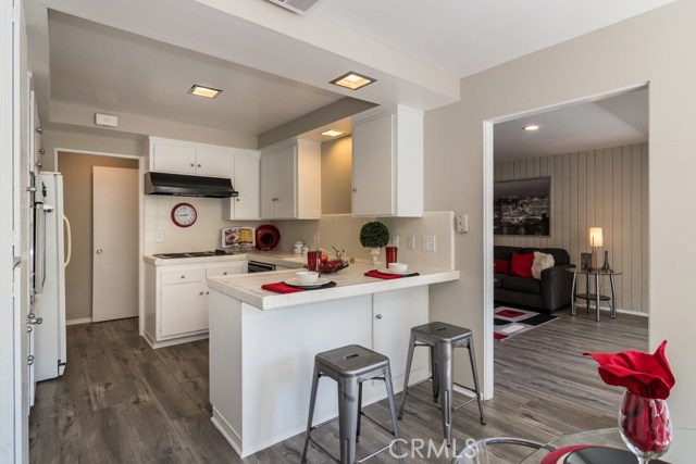 Charming kitchen with counter