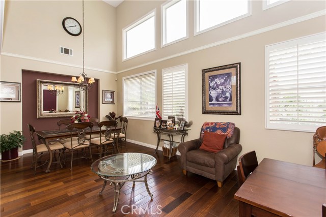 Two Story Living and Dining Area with Fabulous Natural Light!