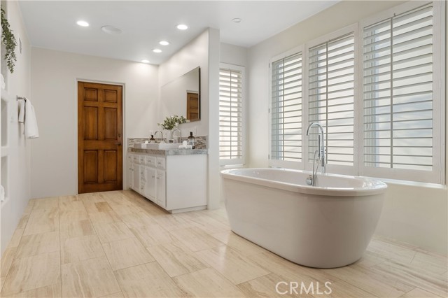 Japanese tub in primary suite.