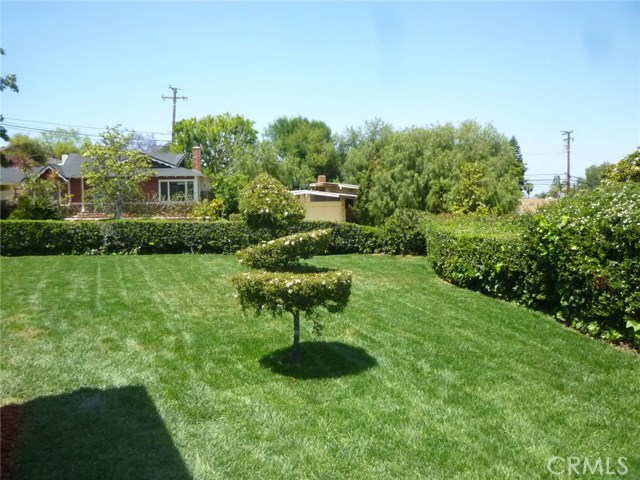 View of front yard.