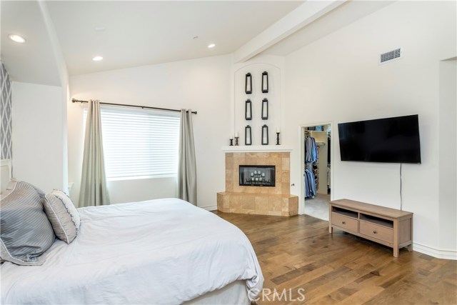 Walk-in closet in Master Bedroom