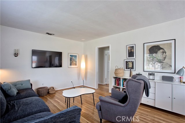 Wood floors throughout the house