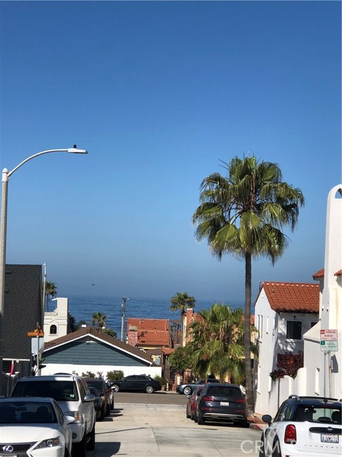 View looking down the street.