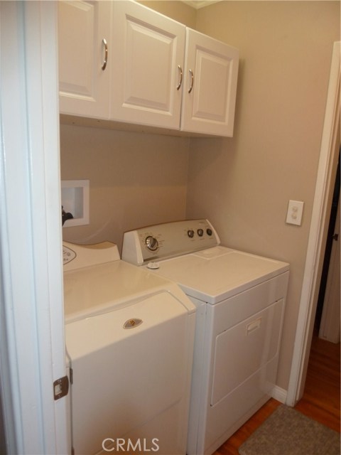 Laundry room off master bedroom. Laundry room off master bedroom.