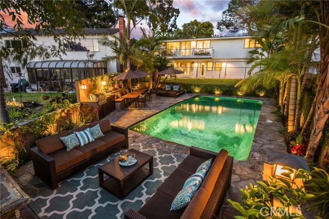 Resort style backyard
