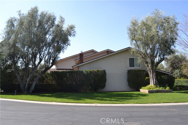 Side view of house from street from near the Clubhouse.