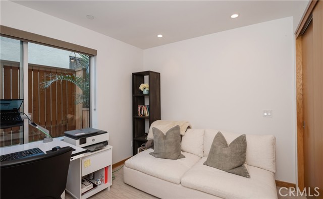 Bedroom #3 includes a spacious closet and large Fleetwood windows.