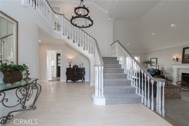 This home is beautiful from the moment you enter with soaring ceilings!  Formal living room to the right.