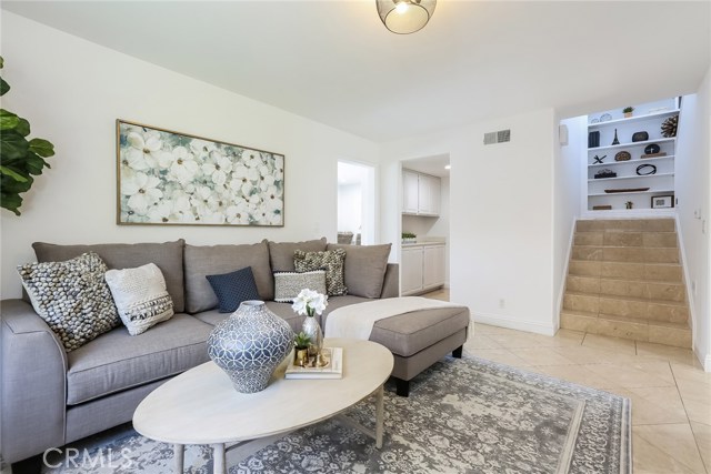 Family room - laundry & powder room