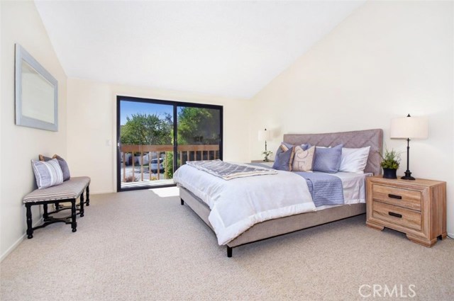 Master Bedroom with Deck