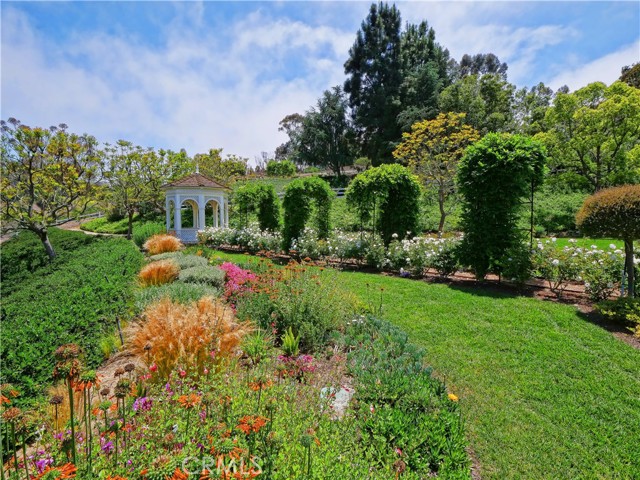 Incredibly lush and immaculate landscaping can be found throughout the grounds