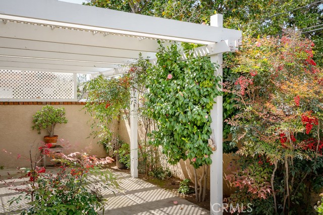 Covered patio for entertaining