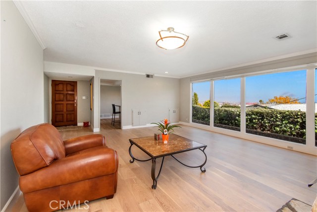 Living room towards kitchen