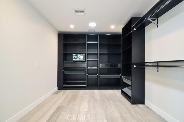 Walk-in Closet in Master Bedroom