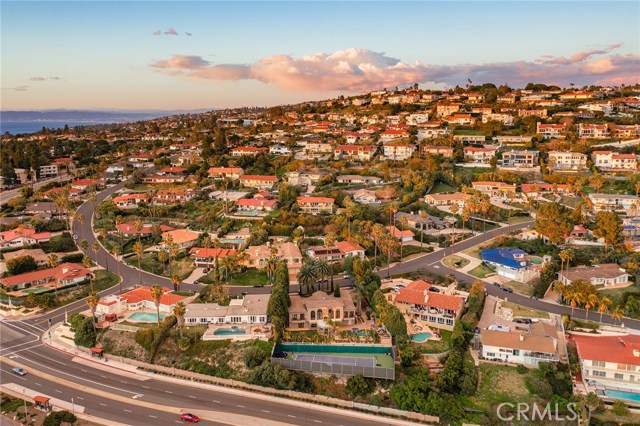 Aerial of the entire estate.....imagine living the California Coastal lifestyle in this amazing estate!