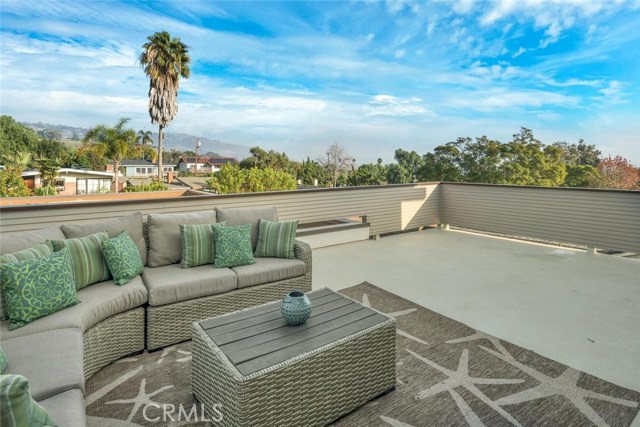 ocean views from the rooftop deck off the master suite