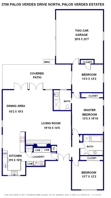 3700 Palos Verdes Drive, Palos Verdes Estates, California 90274, 3 Bedrooms Bedrooms, ,2 BathroomsBathrooms,Residential,Sold,Palos Verdes,PV19064011