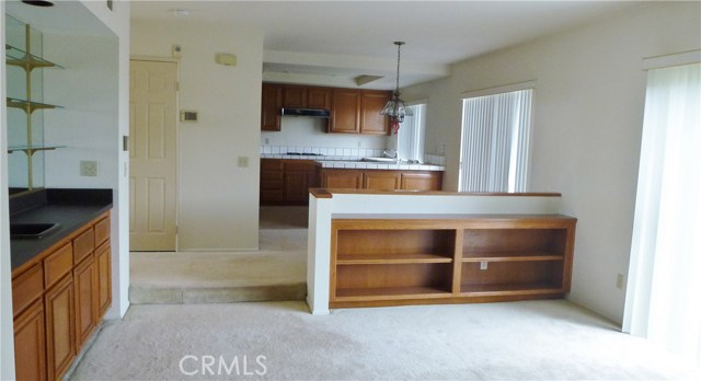 View from Family Rm toward Kitchen