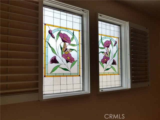 Gorgeous Stained Glass Windows Included.