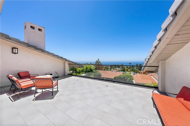 Another wonderful patio off of the master bedroom!