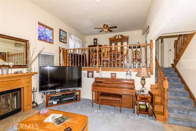 
Looking up to the Dining Room!