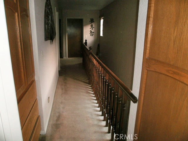 Upstairs look toward utility room