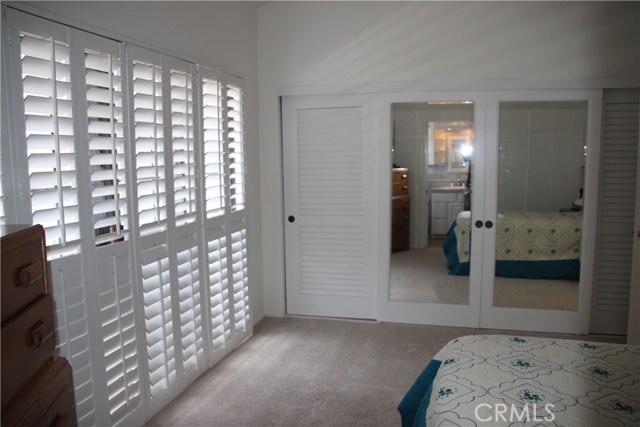 Another view of the master bedroom closet.