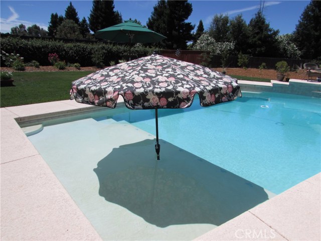 Built in area from your umbrella.