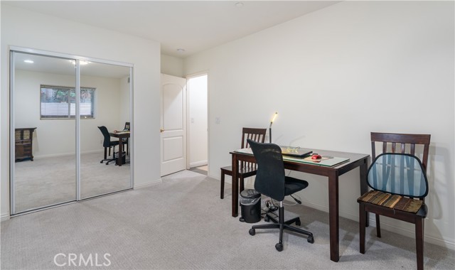 Bedroom on first level/entry level