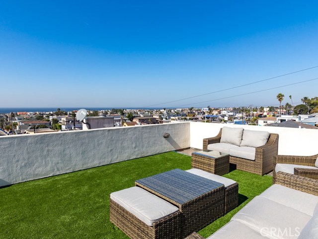 Rooftop ocean view