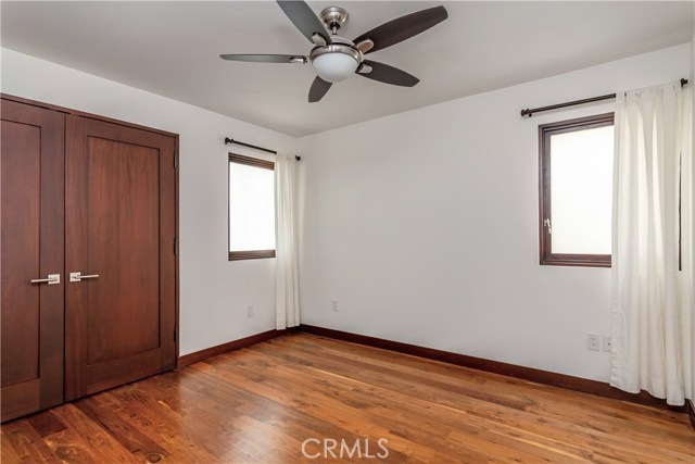 Large guest suite bedroom and closet