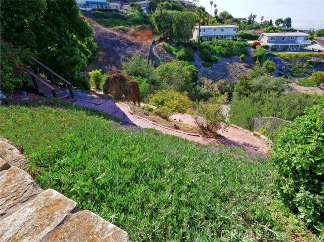 Walkway to the Lower Terrace