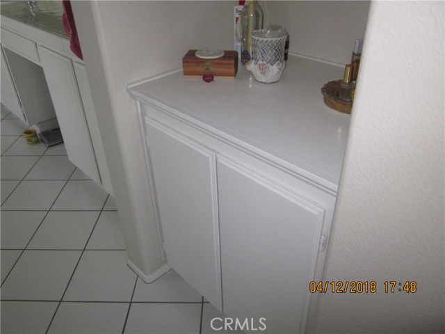 Master bath linen cabinet (ever need a fresh towel just out of the shower?)