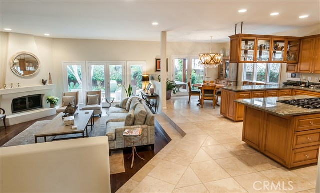 Kitchen and Family Room