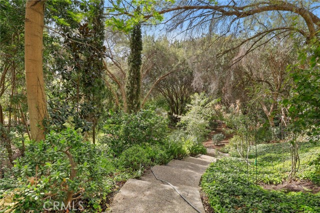 Take a stroll down to your personal park.