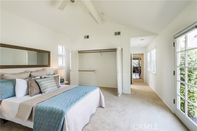Vaulted ceiling and spaciousness