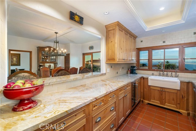 Remodeled Kitchen with Breakfast Bar