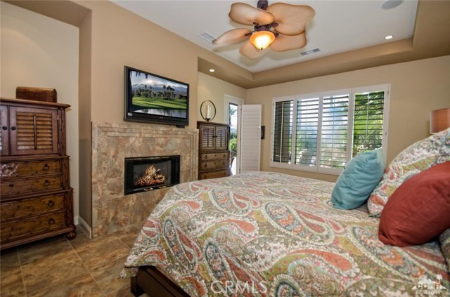 Master Bedroom Suite with Fireplace