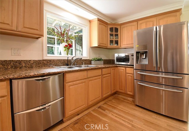 Kitchen with Stainless Steel Appliances