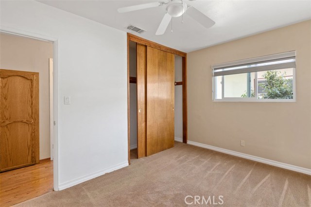 Downstairs bedroom off hallway