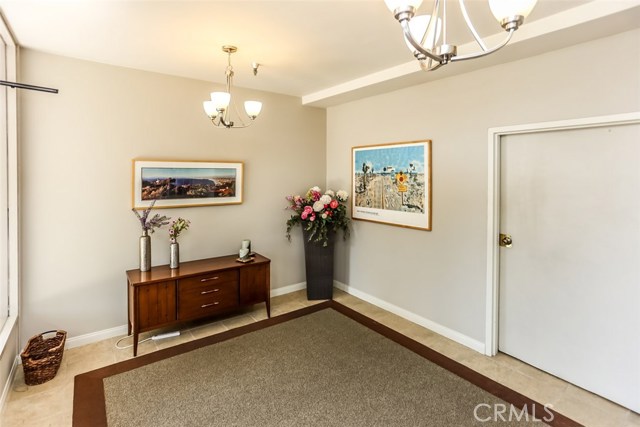 Immaculate and clean lobby area.