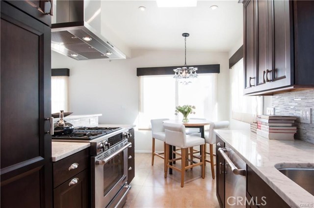 Upstairs full kitchen view