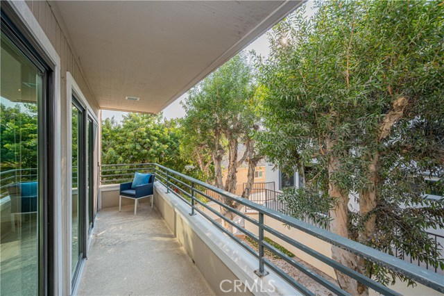 West facing deck off dining area