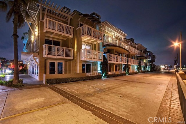 front Beach House at night