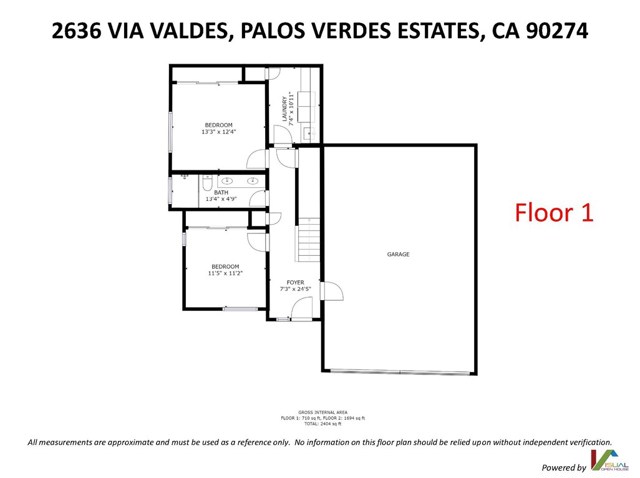 2636 Via Valdes, Palos Verdes Estates, California 90274, 4 Bedrooms Bedrooms, ,3 BathroomsBathrooms,Residential,Sold,Via Valdes,PV19051522