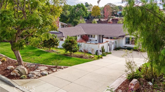 Front Area with Mature Landscaping